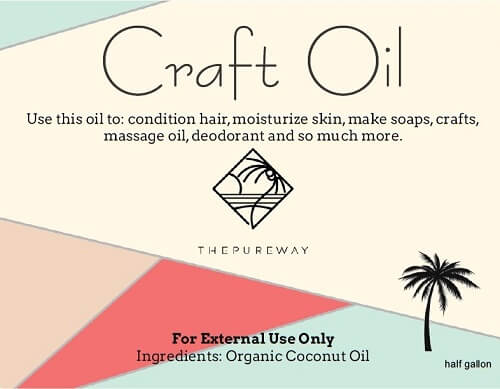 Craft Oil (64oz) | External Use
