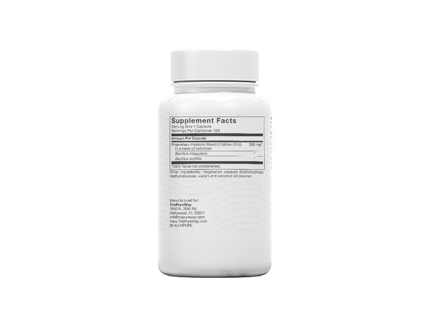 Flora Spore Probiotic Supplement (120 Capsules)