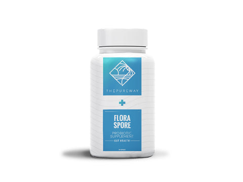 Flora Spore Probiotic Supplement (120 Capsules)